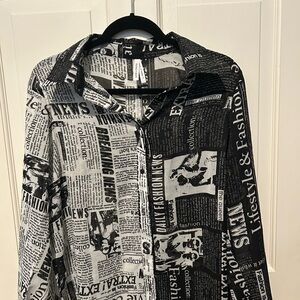 Live 4 Truth Blouse/cover up LARGE